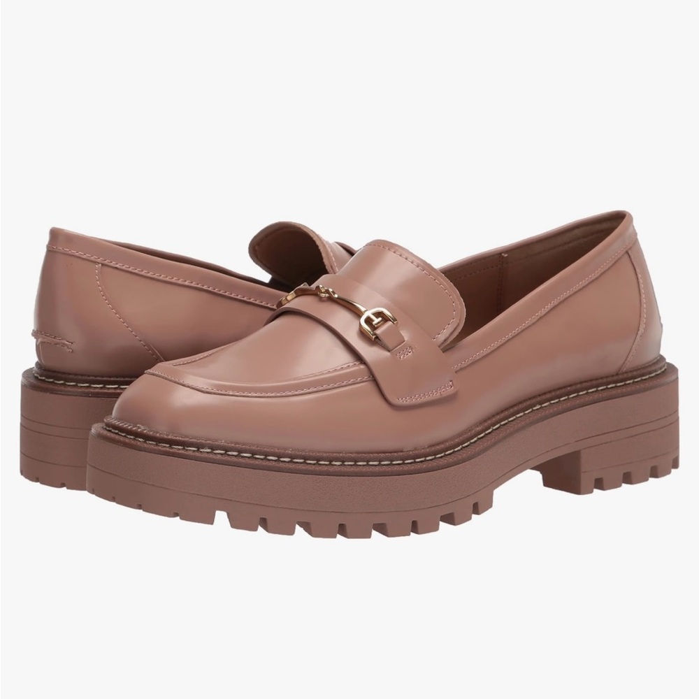 SAM EDELMAN Leather Bit Loafers Sz 8.5